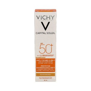 VICHY IDEAL SOLEIL SPF 50 CUIDADO ANTIMANCHAS 3 EN 1...