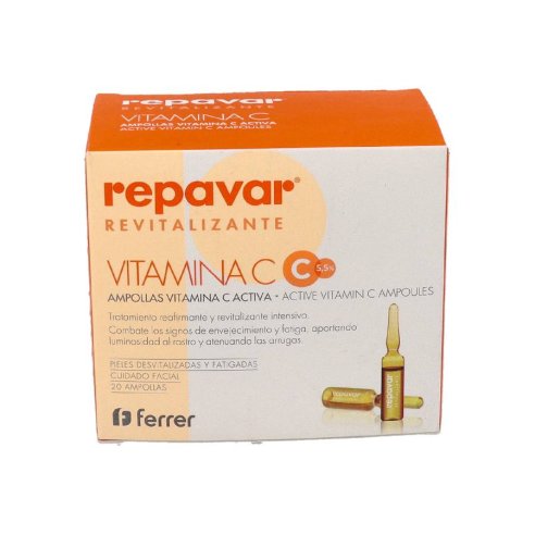 REPAVAR REVITA VIT C ACT 20AMP