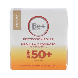 BE PROTECCION SOLAR MAQUILLAJE COMPACTO SPF 50 P CLARA 10 G